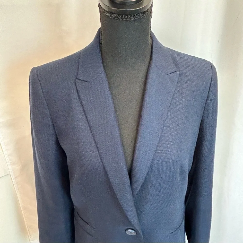 MELANIE Lyne blue blazer Sz 8 career business professional 
Excellent condition - Picture 3 of 14